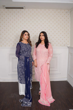Regal Grace Embroidered Shirt Dupatta